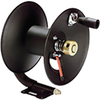 High Pressure Carry Handle Hose Reel, 100', Steel Equipment World