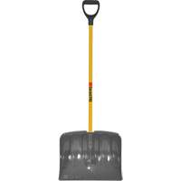 High Capacity Mountain Mover Snow Shovel, Polypropylene Blade, 19" Wide, D-Grip Handle Equipment World