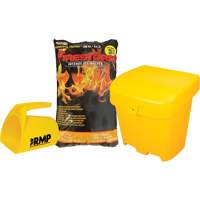 Ensemble de produit de d&eacute;glaçage intense Firestorm avec 56 sacs, Sac, 44 lb (20 kg), Point de fonte -32°C (-25°F) Equipment World