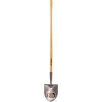 Round Point Shovel, Forged Steel Blade, Hardwood, Straight Handle Equipment World