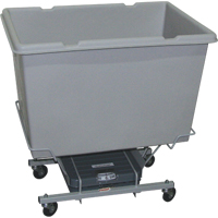 Scale Carts, Polyethylene, 33" L x 23" W x 33" H, 7 cu. ft. Volume, 250 lbs. Capacity NC473 | Equipment World