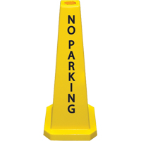 "No Parking" Lamba Traffic Cones, English Equipment World