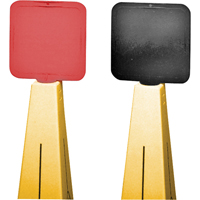 &eacute;criteau &agrave; enclencher sur c&ocirc;ne de signalisation Equipment World