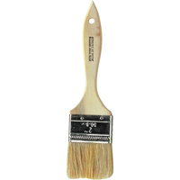 Chip Paint Brush, White China, Wood Handle, 1" Width Equipment World