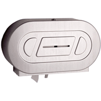 Twin Jumbo Toilet Paper Dispenser, Multiple Roll Capacity NG450 | Equipment World