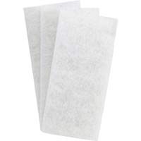 Doodlebug™ White Cleaning Pad, 10" L x 4-1/2" W NH327 | Equipment World