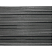 Entrance Mats, Runner, 3' x lin.ft x 1/8", Black Equipment World