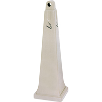 R&eacute;cup&eacute;rateurs de m&eacute;gots de cigarettes Groundskeeper, Sur pied, Plastique, Capacit&eacute; 1 gal. US, Hauteur 39-3/4" Equipment World