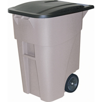 Brute<sup>®</sup> Roll Out Containers, Plastic, 50 US gal. NI825 | Equipment World