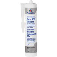 Clear RTV Adhesive Sealant, 300 ml, Cartridge, Clear NIR843 | Equipment World