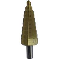 JET-KUT&reg; Super Premium M35 Step Drill, 3/16" - 1/2" , 1/16" Increments, High Speed Steel Equipment World