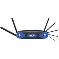 JFHK-7M Folding Hex Key Set, 7 Pcs., Metric Equipment World