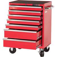 PRC2707 Pro Series Roller Cabinet, 7 Drawers, 27" W x 16" D x Red Equipment World