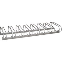 Style Bicycle Rack, Galvanized Steel, 8 Bike Capacity Equipment World