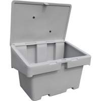 Salt Sand Container SOS, 48" x 33" x 34", 18.5 cu. Ft., Grey Equipment World