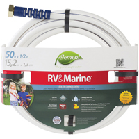 Element™ Marine & RV Water Hoses, PVC, 1/2" dia. x 50' NJ417 | Equipment World