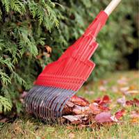 Multi-Purpose Lawn Rake, 20" Blade, 20 Tines, Hardwood Handle, Steel Blade Equipment World