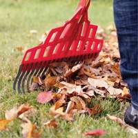 Multi-Purpose Lawn Rake, 20" Blade, 20 Tines, Hardwood Handle, Steel Blade Equipment World
