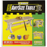 Banc/Table &agrave; pique-nique Basics, Plastique, 96" lo x 15" la x 17" h, Sable Equipment World