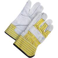 Gants d'ajusteur classiques, Taille unique, Paume en Cuir de vache refendu, Doublure en Molleton Equipment World