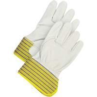Gants d'ajusteur classiques, Grand, Paume en Cuir fleur de vache, Doublure en Molleton Equipment World