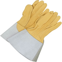 Gants de soudage &agrave; l'arc TIG en cuir de daim retourn&eacute; Gander Brand, Cuir fleur de daim, Taille 10 Equipment World