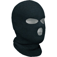 Classic 3-Hole Balaclava, Acrylic, Black Equipment World