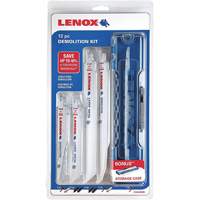 Ensemble de lames de scie alternative pour d&eacute;molitions Equipment World