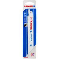 Lame de scie alternative &eacute;paisse pour le m&eacute;tal, Bim&eacute;tal, 14 Dents par pouce, 6" lo x 3/4" la Equipment World