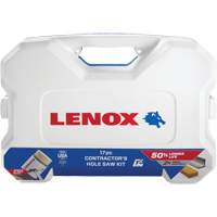 Contractor's Speed Slot&reg; Hole Saw Kit, 17 Pieces Equipment World