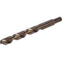 Heavy-Duty Jobber Drill Bit, High Speed Cobalt, 1/2", 6" L, 1-1/2" Flute, 135° Point Angle Equipment World