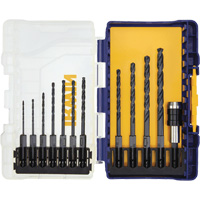 Jobber Length Drill Bit Set, 12 Pieces, High Speed Steel Equipment World