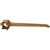 Drum Plug Wrench, 12" Handle, Bronze NJE705 | Equipment World
