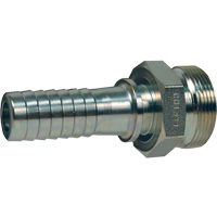 Boss Spud x Hose Shank, Steel, 2" Equipment World
