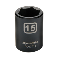 Metric Socket, Impact, 12 mm, 3/8" Drive, 6 Points Equipment World