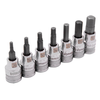 Standard SAE Socket Set, 7 Pcs Equipment World