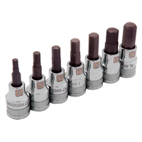 Standard Metric Socket Set, 7 Pcs Equipment World