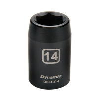 Metric Socket, Impact, 8 mm, 1/2" Drive, 6 Points Equipment World