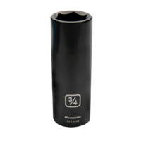 SAE Socket, Impact, 3/8", 1/2" Drive, 6 Points, Deep Equipment World