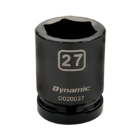 Metric Socket, Impact, 24 mm, 3/4" Drive, 6 Points Equipment World