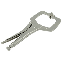 Locking Clamp Pliers with Swivel Pads, 6" Length, C-Clamp Equipment World