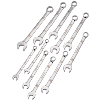 Wrench Set, Combination, 11 Pieces, Metric Equipment World