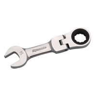 Metric Stubby Flex-Head Ratcheting Wrench Equipment World