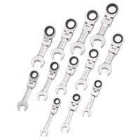 Stubby Wrench Set, Combination, 12 Pieces, Metric Equipment World