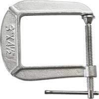Light-Duty C-Clamp, 3" (76 mm) Capacity, 4-1/2" (114 mm) Throat Depth Equipment World