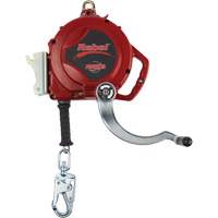 Rebel Self-Retracting Lifeline, 50', Galvanized Steel, Swivel Equipment World