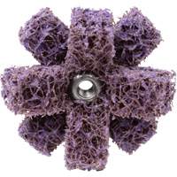 Scotch-Brite Cross Buff, BF-XB, 1-1/2" Dia., Medium Grit, Aluminum Oxide Equipment World