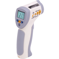 Food Service Infrared Thermometer, -4°- 392° F ( -20° - 200° C )/-58°- 4° F ( -50° - -20° C ), 8:1, Fixed Emmissivity NJW099 | Equipment World