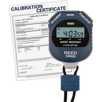 REED SW600 Stopwatch with ISO Certificate, Digital, Water Resistant Equipment World