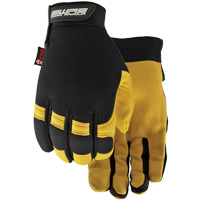 Flextime Water Resistant Gloves, Grain Goatskin Palm, Size Large Equipment World